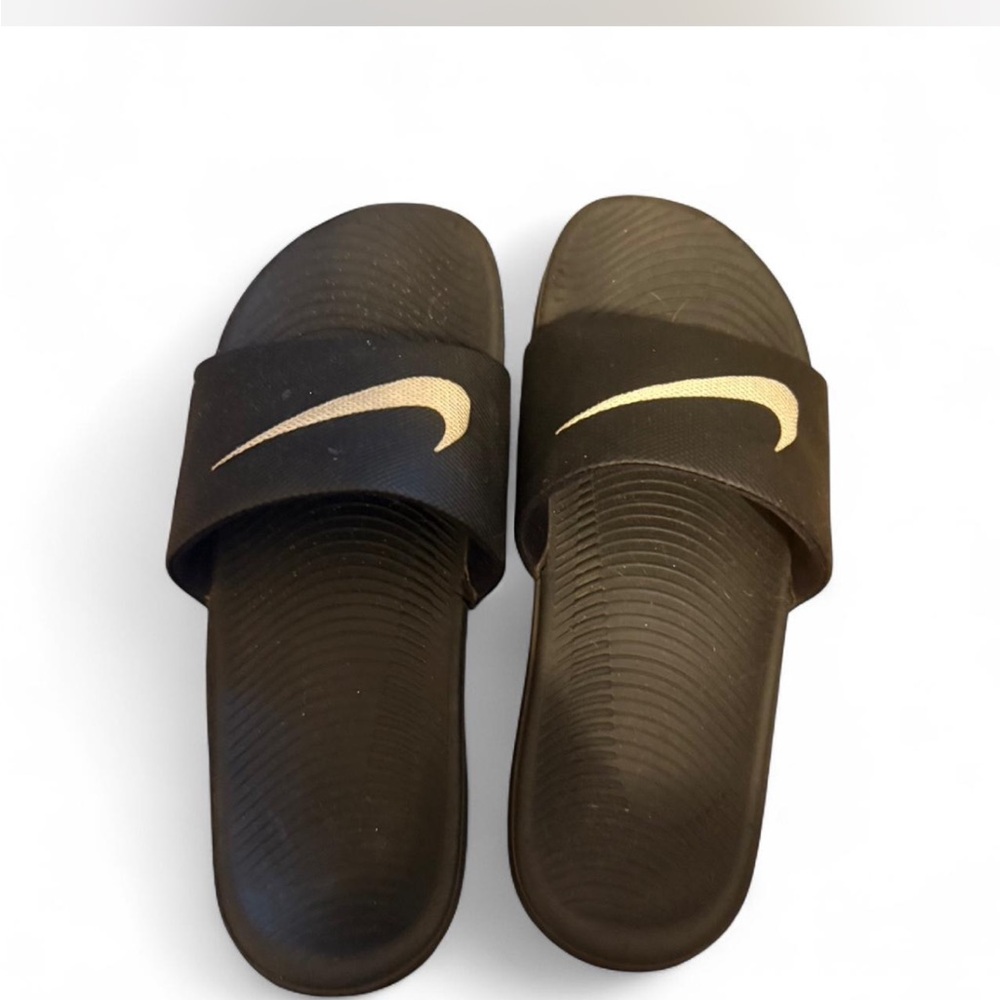 Nike Black Slides